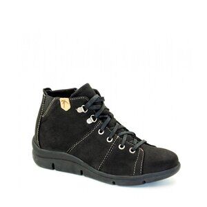 Dromedaris Ankle Boots Vonie Booties in Black